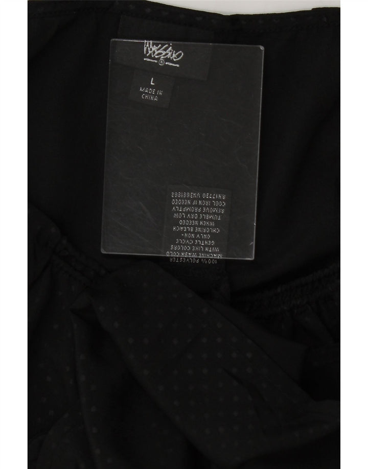 MOSSIMO Womens Blouse Top UK 16 Large Black Spotted Polyester Vintage Mossimo and Second-Hand Mossimo from Messina Hembry 