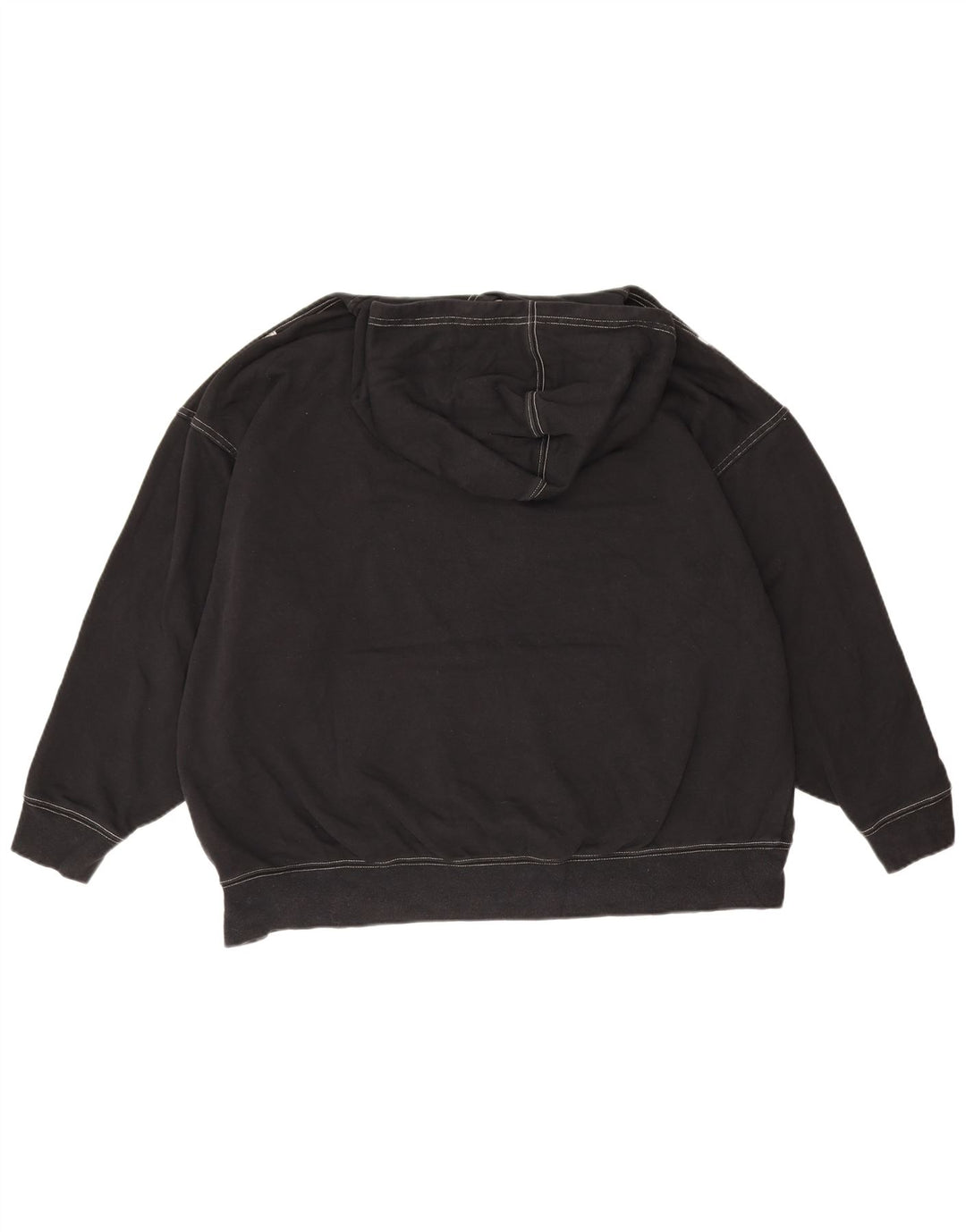 Nike Mens Oversized Hoodie Jumper Small Black Cotton