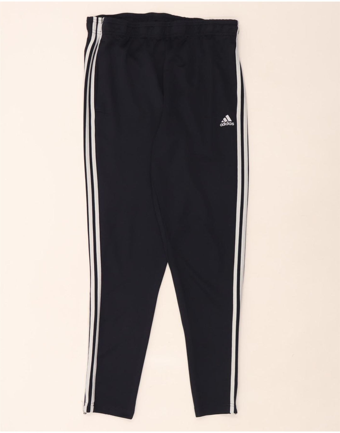 Adidas Mens Tracksuit Trousers Large Navy Blue Polyester