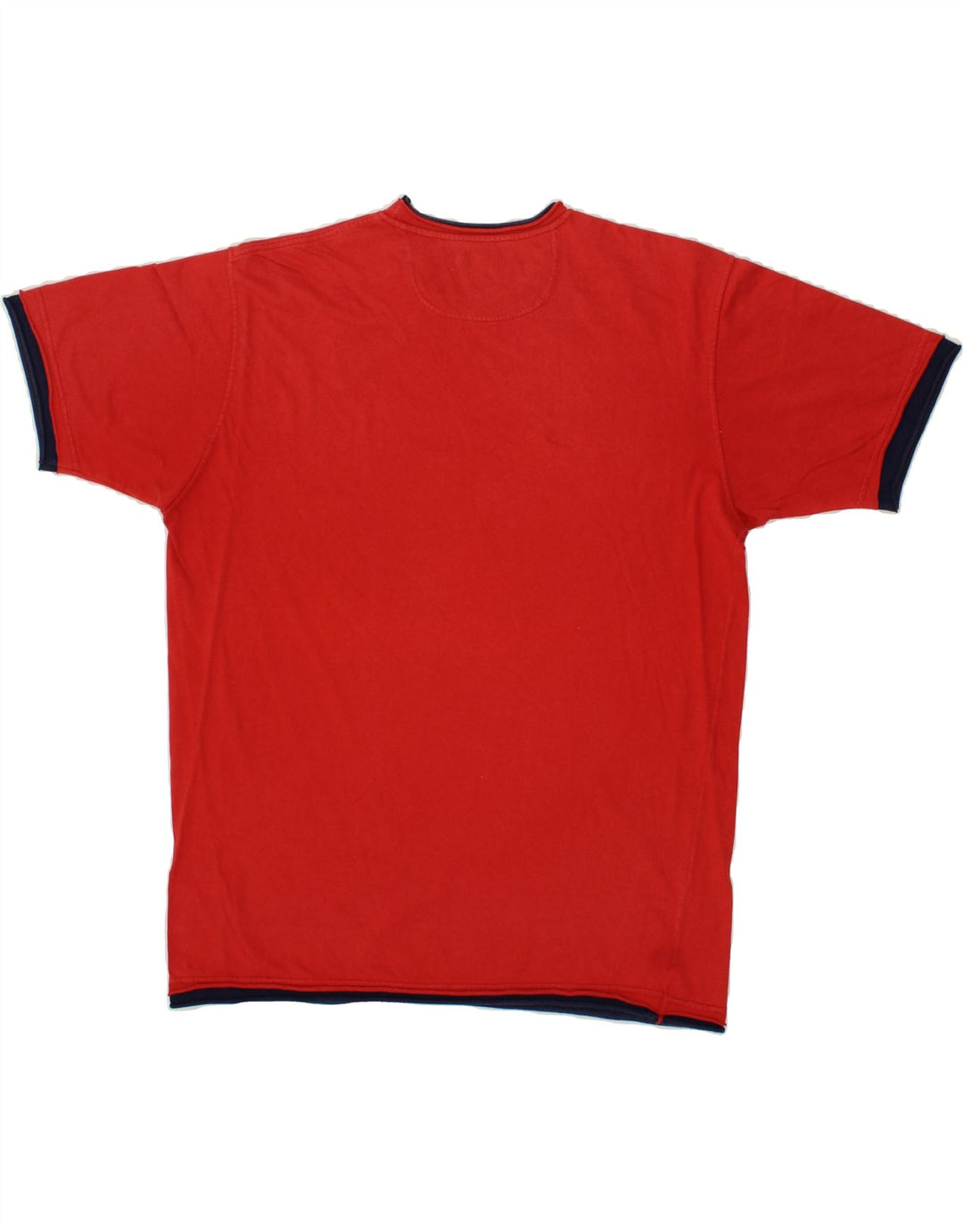 BROOKSFIELD Mens Graphic T-Shirt Top XL Red Cotton Vintage Brooksfield and Second-Hand Brooksfield from Messina Hembry 