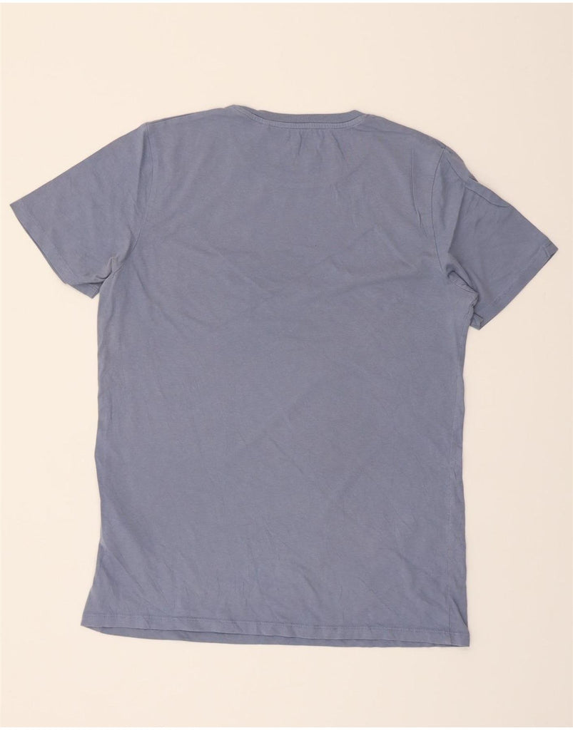 JACK & JONES Mens T-Shirt Top Large Blue Cotton Vintage Jack & Jones and Second-Hand Jack & Jones from Messina Hembry 