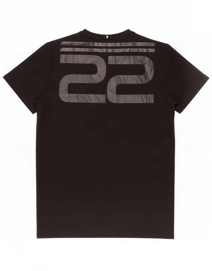 Superdry Mens Graphic T-Shirt Top XL Black Polyester
