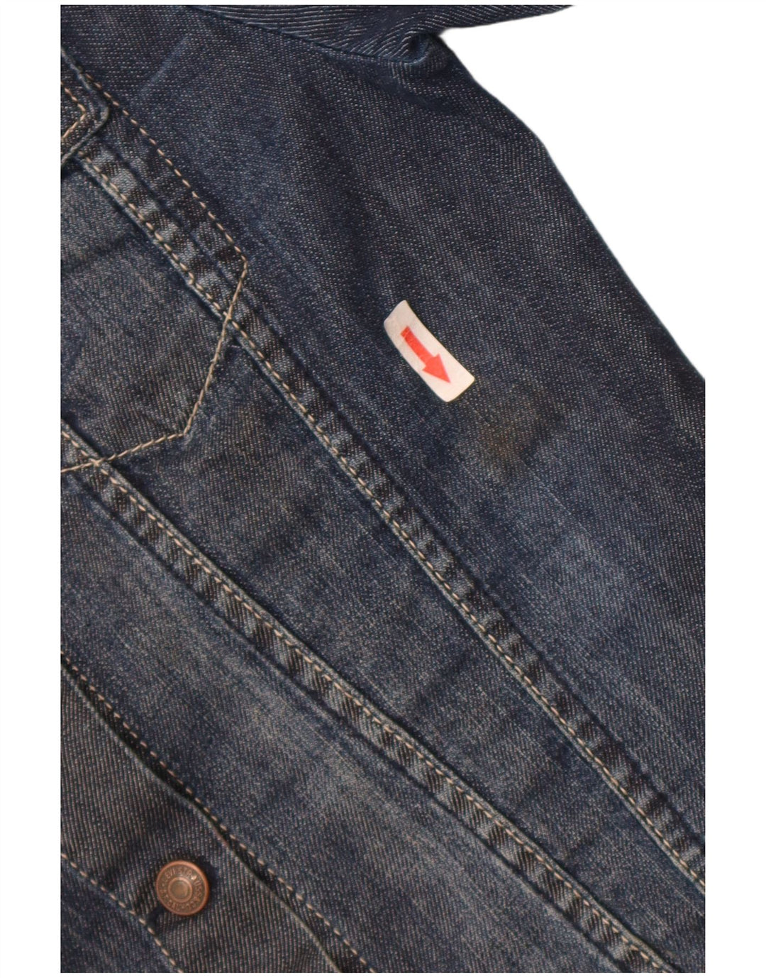 Levi's Girls Denim Jacket 13-14 Years Navy Blue Cotton