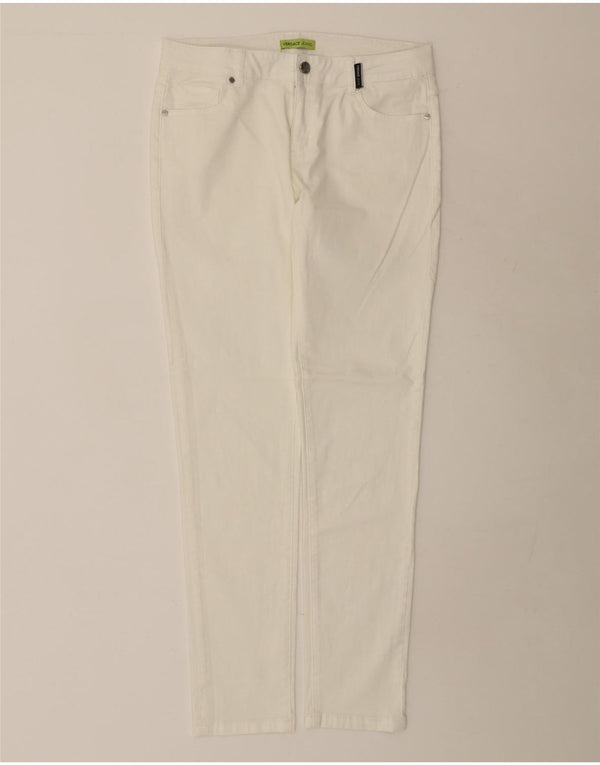 Versace Womens Slim Jeans IT 44 Medium W32 L31 White Cotton