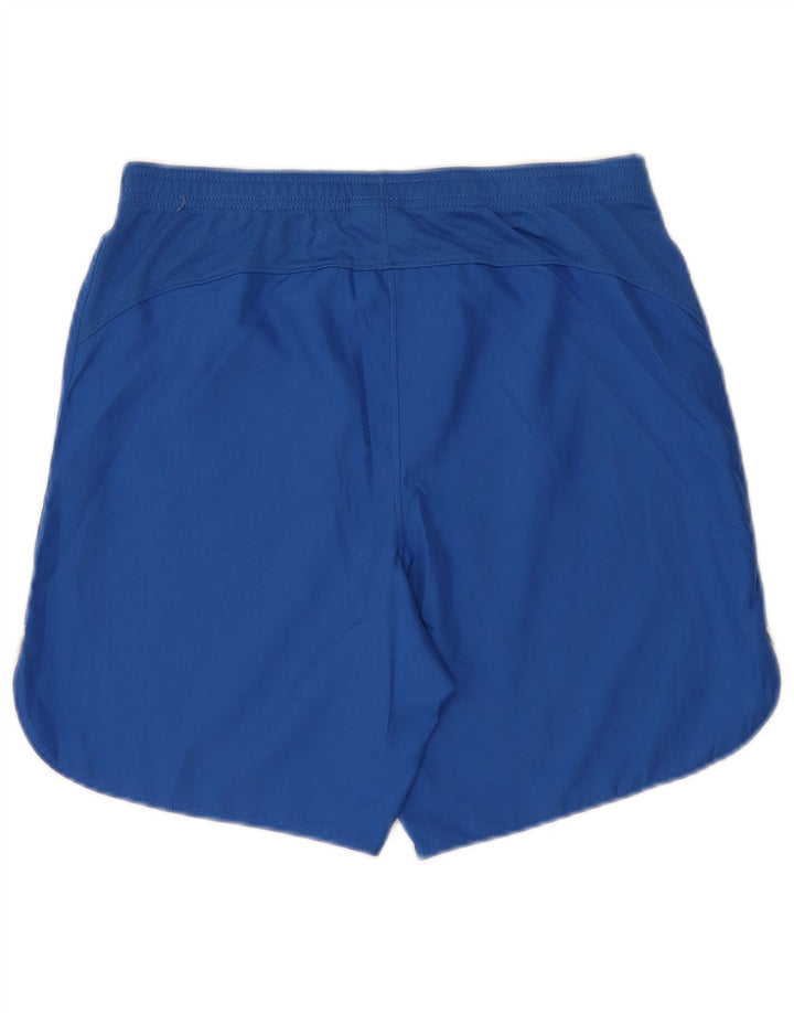 Nike Mens Dri Fit Slim Fit Sport Shorts Small  Blue Polyester