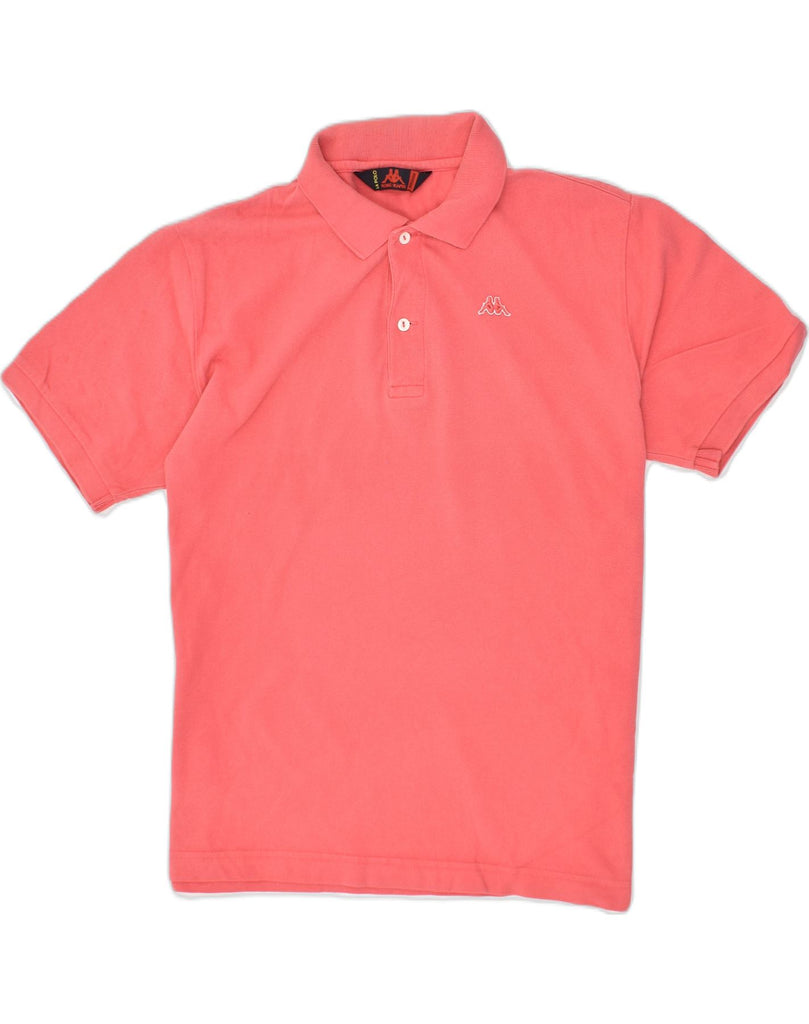 KAPPA Mens Polo Shirt Medium Pink Cotton | Vintage Kappa | Thrift | Second-Hand Kappa | Used Clothing | Messina Hembry 