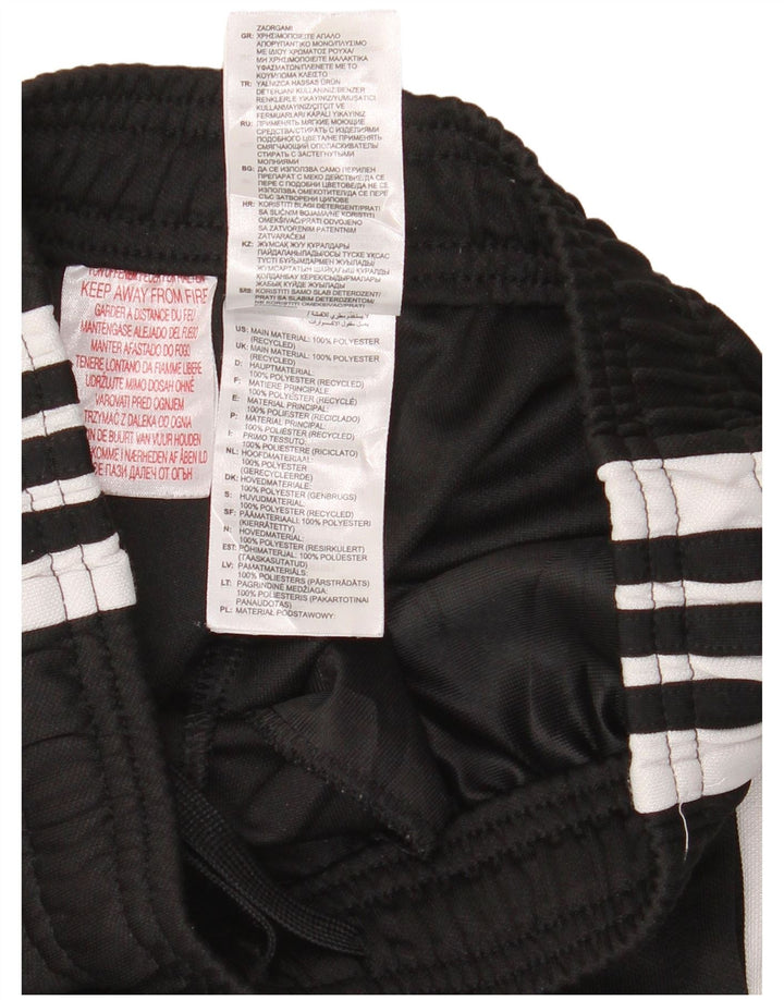 Adidas Boys Aeroready Tracksuit Trousers 9-10 Years Black Polyester