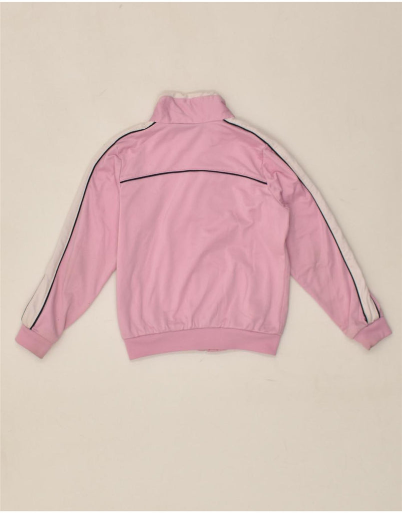 CHAMPION Girls Graphic Tracksuit Top Jacket 5-6 Years XS  Pink Polyester | Vintage Champion | Thrift | Second-Hand Champion | Used Clothing | Messina Hembry 