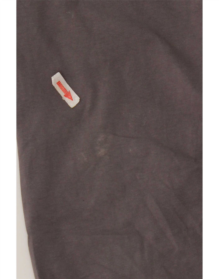 Kappa Womens Graphic Leggings UK 14 Large Grey