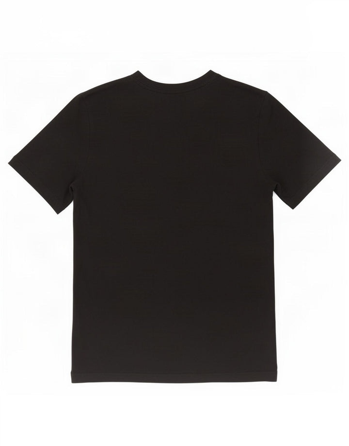 Adidas Mens T-Shirt Top Medium Black Cotton