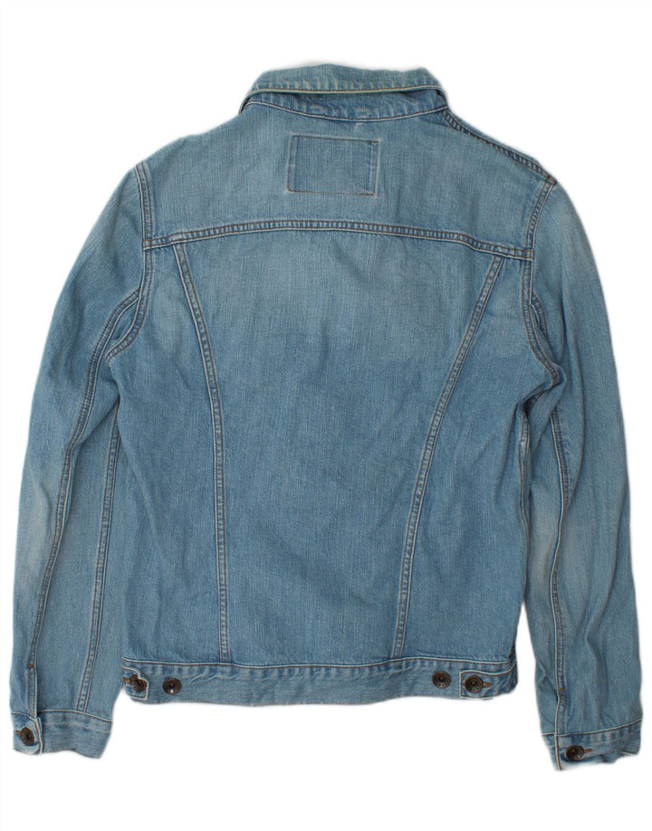 Rifle Mens Denim Jacket UK 40 Large Blue Cotton