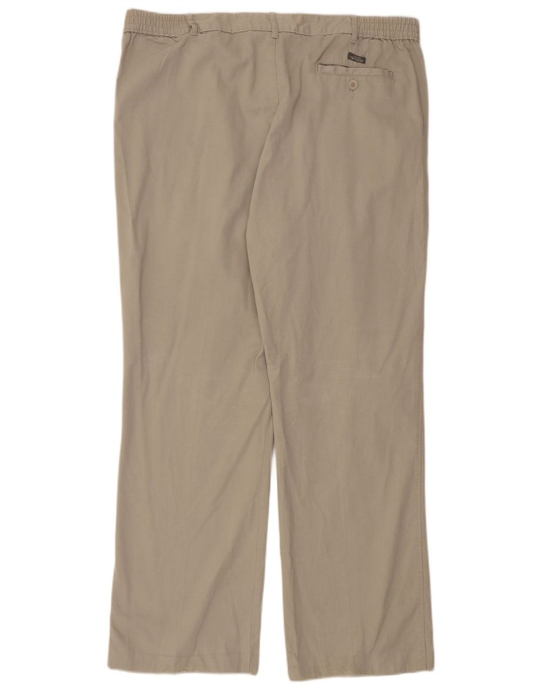 Marks & Spencer Mens Blue Harbour Pegged Chino Trousers W42 L33 Beige