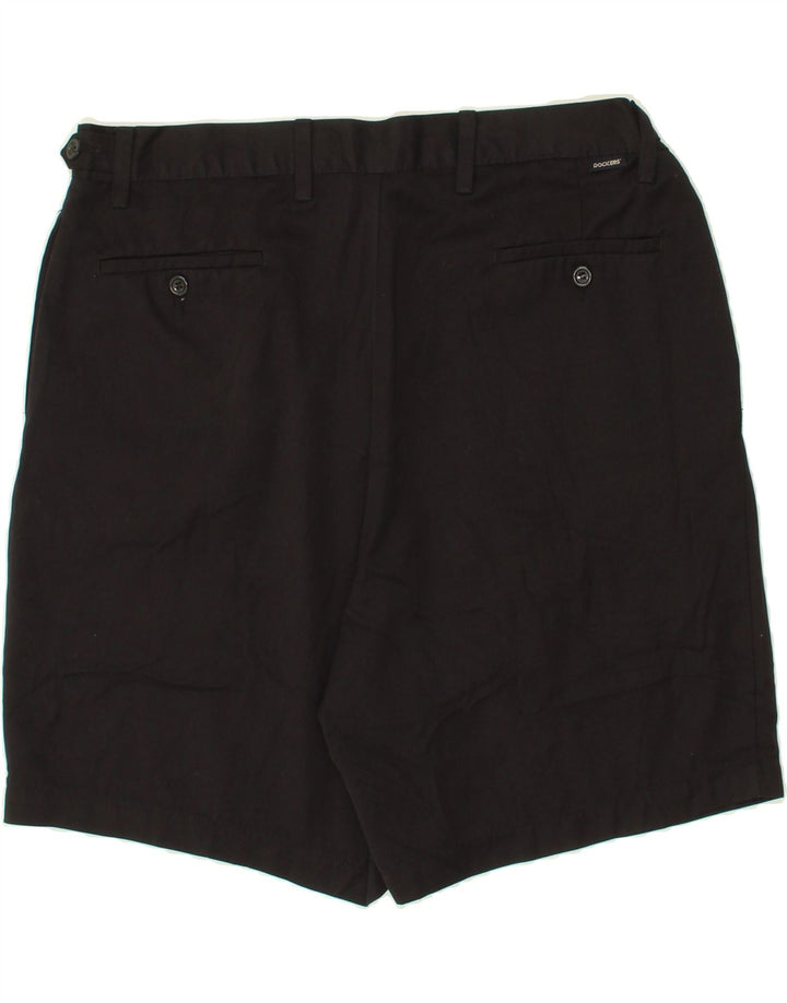 DOCKERS Mens Chino Shorts W36 Large Black Vintage Dockers and Second-Hand Dockers from Messina Hembry 
