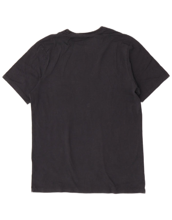 Jordan Mens Graphic T-Shirt Top Medium Black Cotton