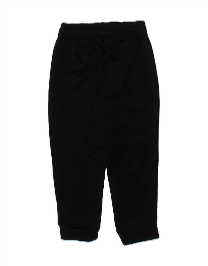 ADIDAS Boys Tracksuit Trousers Joggers 4-5 Years  Black Polyester Vintage Adidas and Second-Hand Adidas from Messina Hembry 