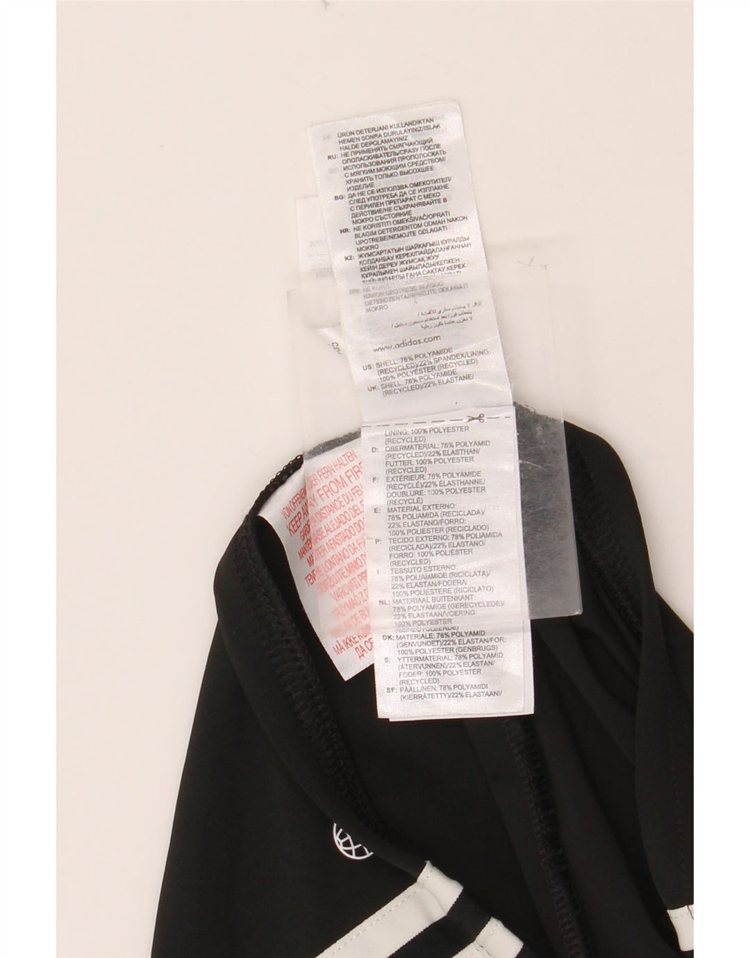 ADIDAS Girls Aeroready Sport Shorts 13-14 Years Black Polyamide