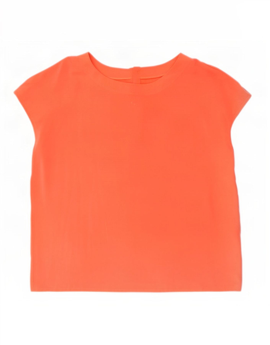 Vintage Womens Blouse Top UK 18 XL Orange