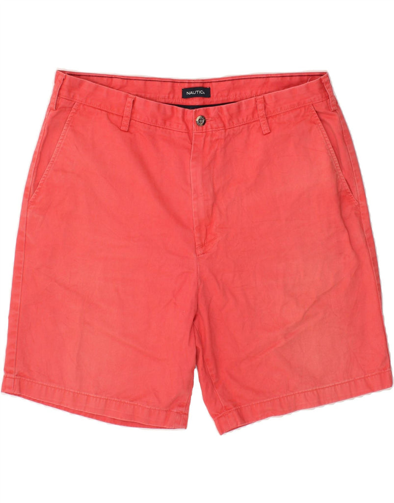 NAUTICA Mens Chino Shorts W40 XL  Red Cotton | Vintage Nautica | Thrift | Second-Hand Nautica | Used Clothing | Messina Hembry 