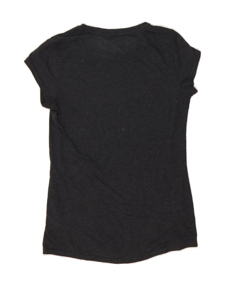 PUMA Womens Graphic T-Shirt Top UK 10 Small Grey Polyester Vintage Puma and Second-Hand Puma from Messina Hembry 