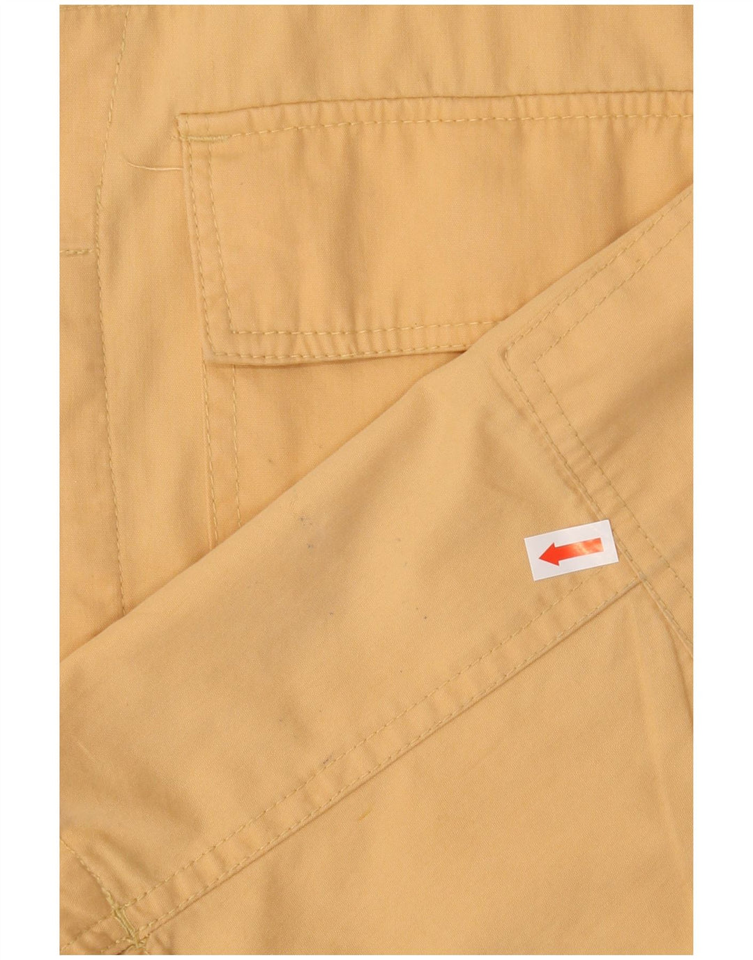 PETER COFOX Mens Utility Jacket UK 40 Large Yellow