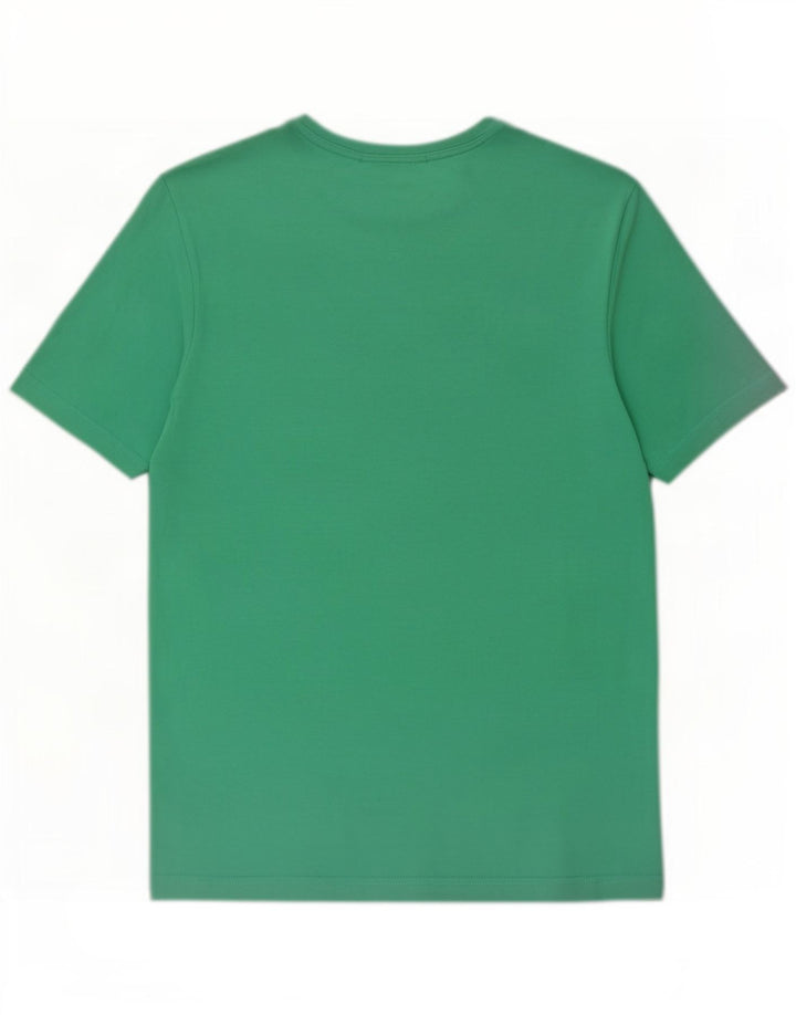 Nautica Mens Graphic T-Shirt Top Medium Green Cotton