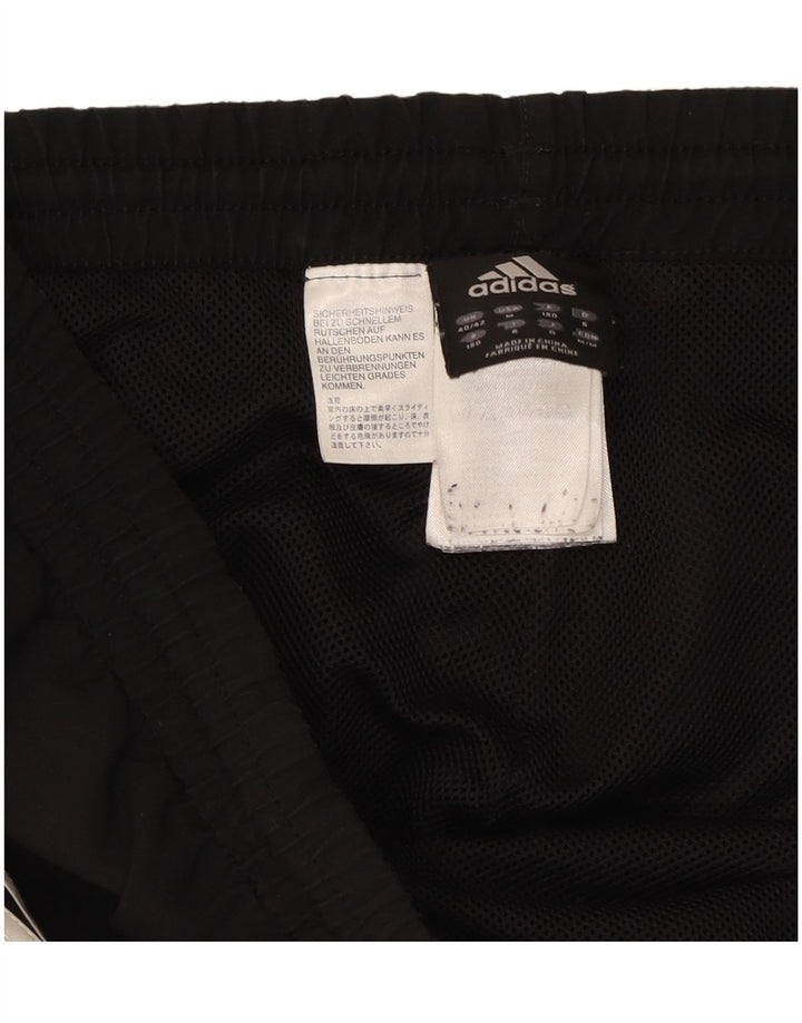 Adidas Mens Tracksuit Trousers Joggers UK 40/42 Medium  Black Polyester