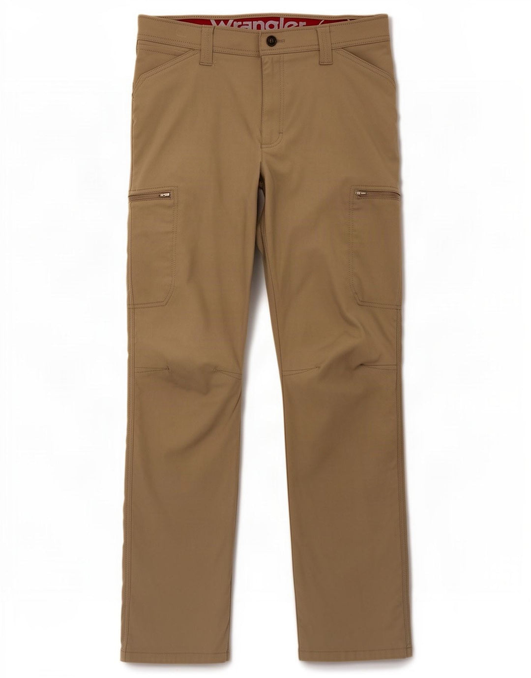 Wrangler Mens Hiking Cargo Trousers W33 L30 Khaki Nylon