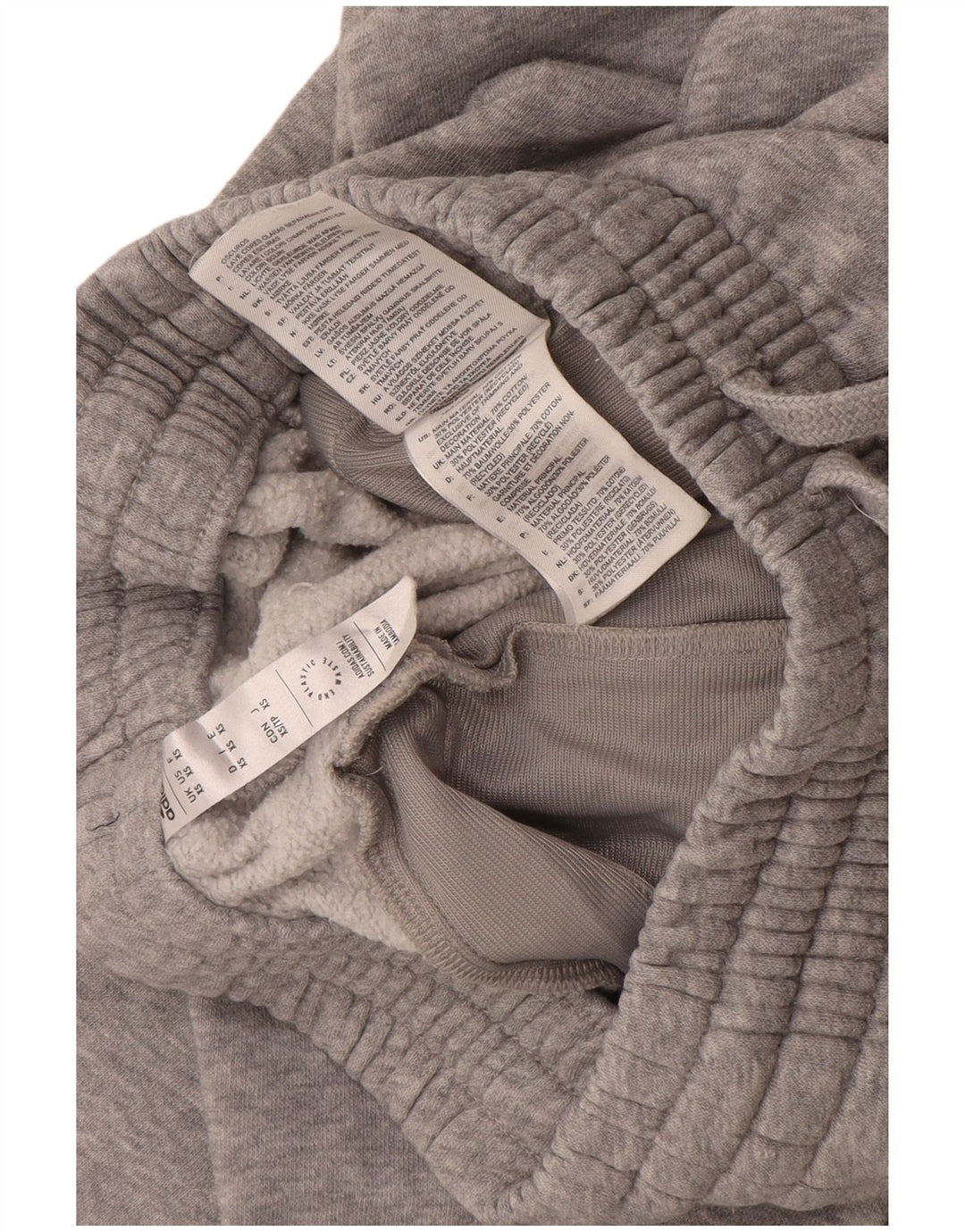 ADIDAS Mens Tracksuit Trousers Joggers XS  Grey Cotton