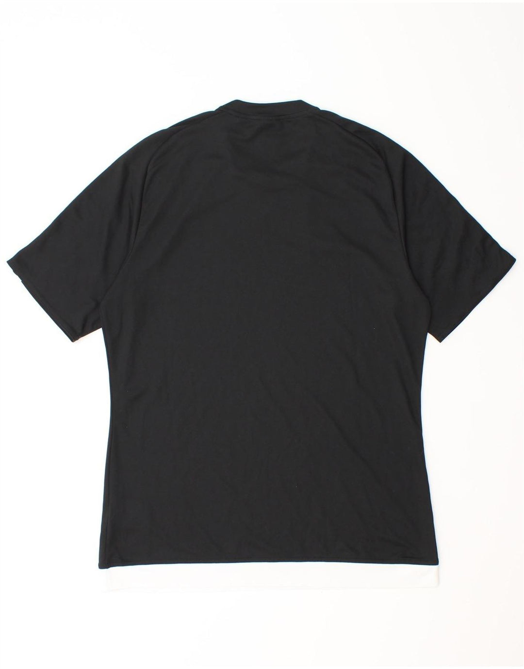 Adidas Mens Climalite T-Shirt Top Medium Black Polyester