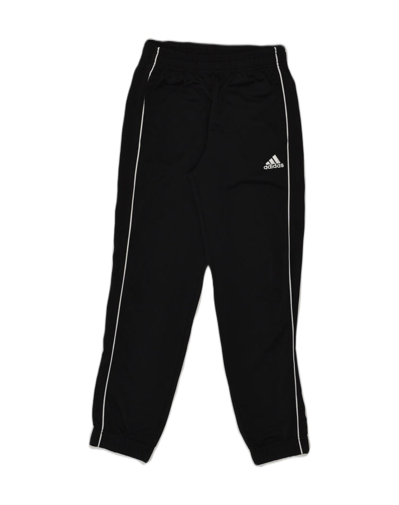 ADIDAS Boys Tracksuit Trousers Joggers 11-12 Years Black Polyester | Vintage Adidas | Thrift | Second-Hand Adidas | Used Clothing | Messina Hembry 