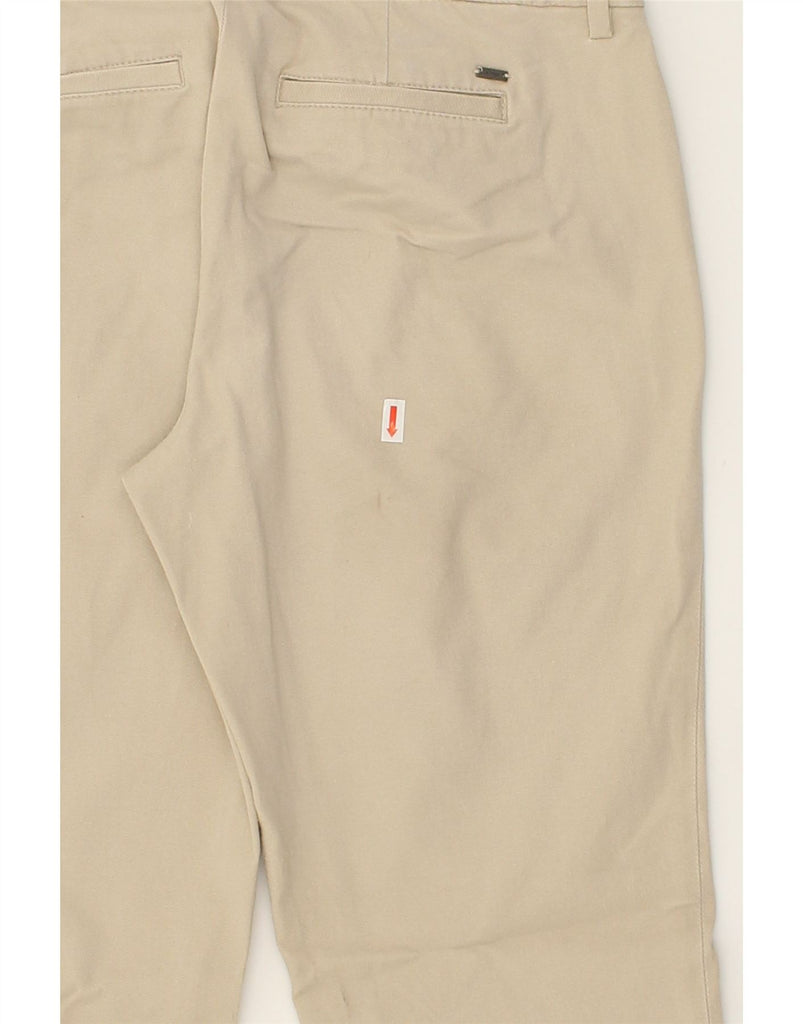 TOMMY HILFIGER Womens Slim Chino Trousers US 4 Small W30 L27  Beige Cotton | Vintage Tommy Hilfiger | Thrift | Second-Hand Tommy Hilfiger | Used Clothing | Messina Hembry 