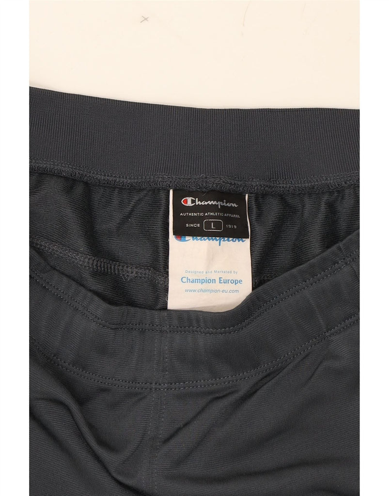 CHAMPION Mens Tracksuit Trousers Joggers Large  Grey Polyester Vintage Champion and Second-Hand Champion from Messina Hembry 