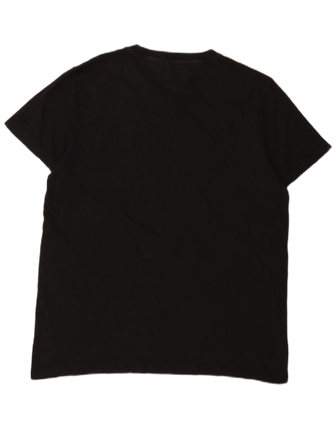 Tommy Hilfiger Mens T-Shirt Top XL Black Colourblock