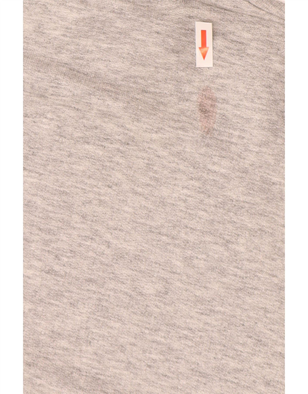 Wrangler Mens Sweatshirt Jumper Large Grey Striped Cotton