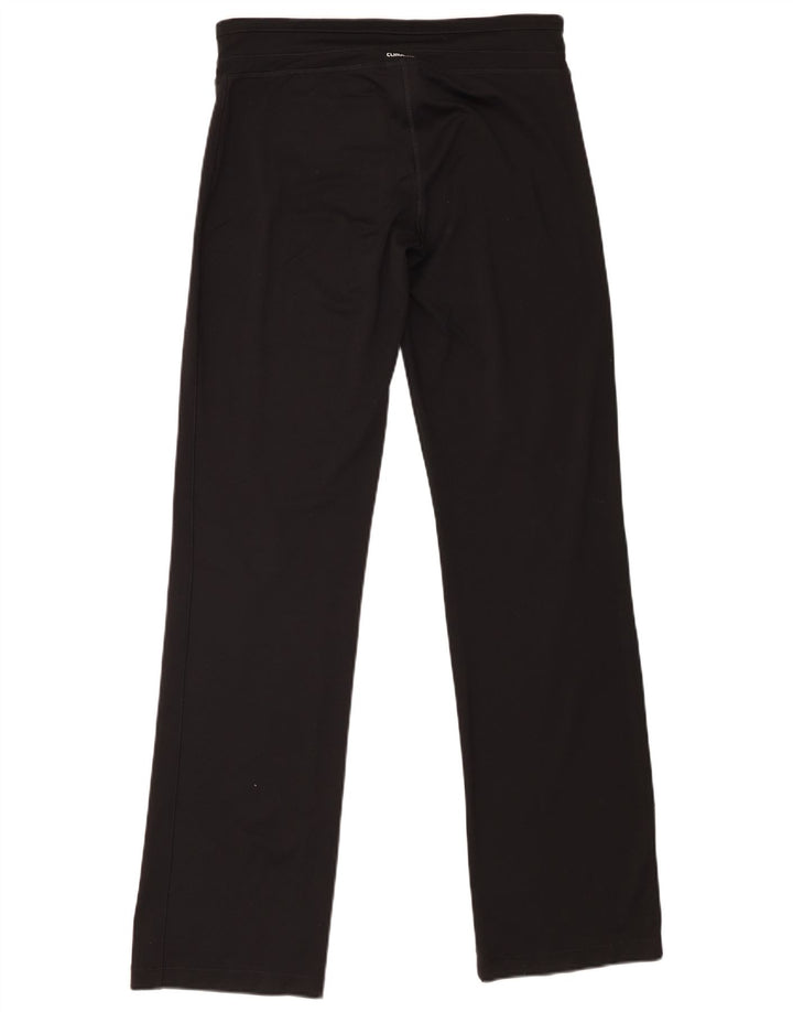 Adidas Womens Leggings UK 12/14 Medium Black Polyester