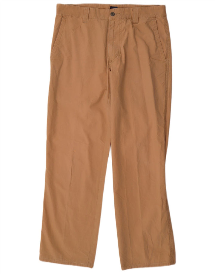 DOCKERS Mens Straight Chino Trousers W32 L29 Beige
