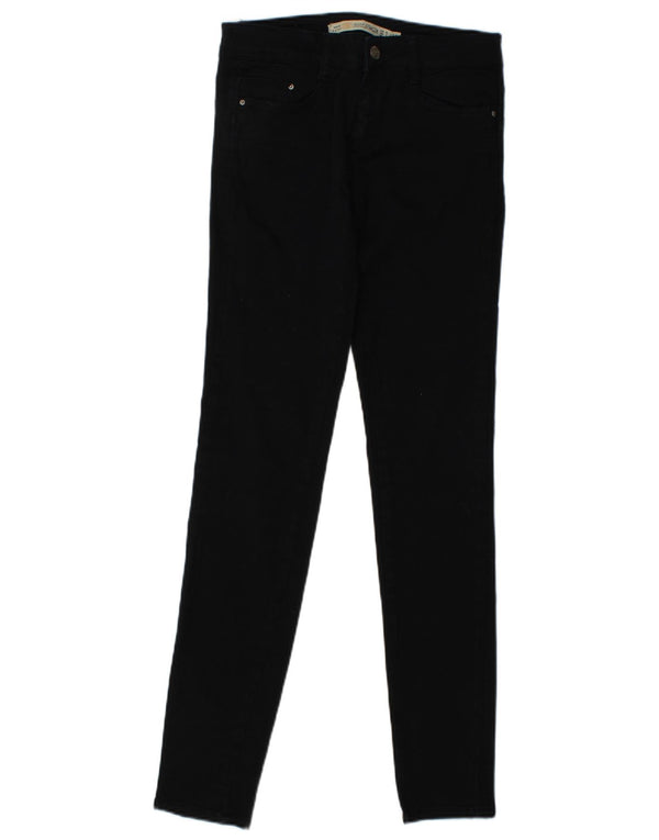 Zara Womens Skinny Jeans EU 34 2XS W24 L27 Black Cotton