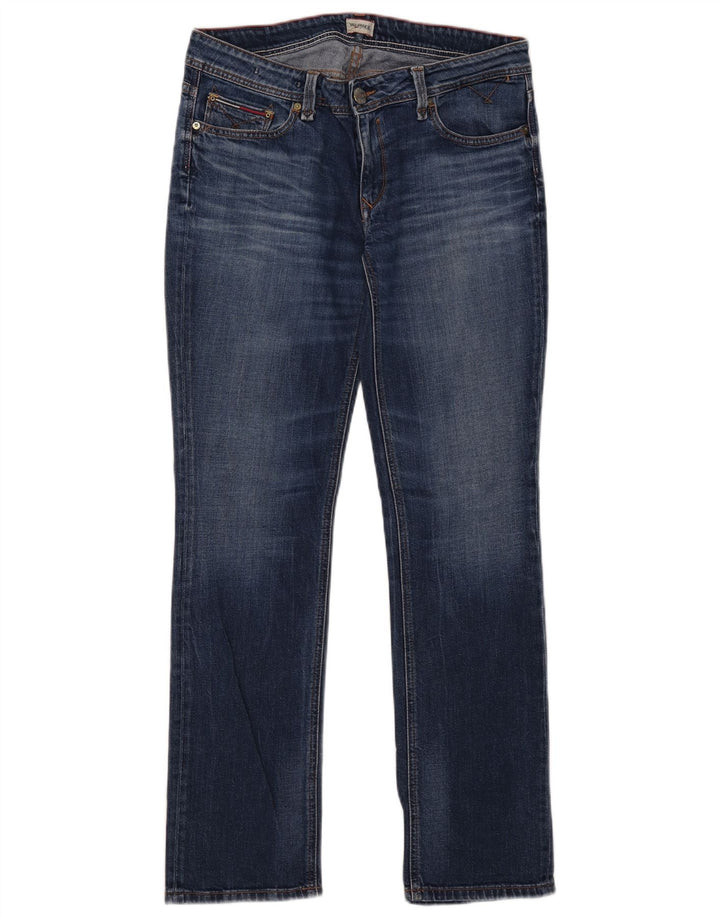 Tommy Hilfiger Womens Slim Jeans W31 L32 Blue Cotton