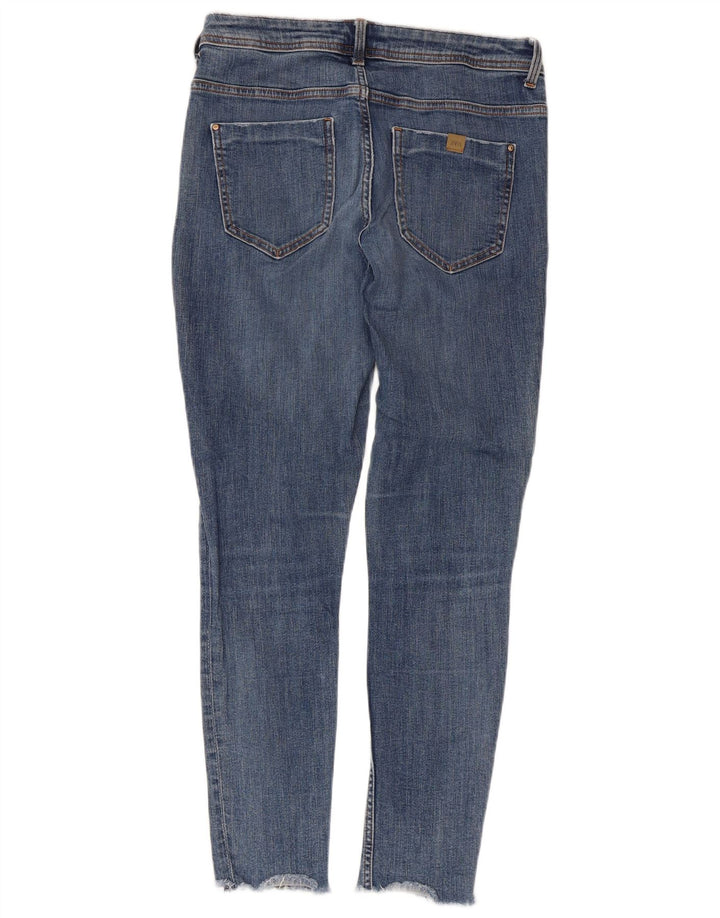 Zara Womens Distressed Skinny Jeans EU 40 Medium W30 L27 Blue