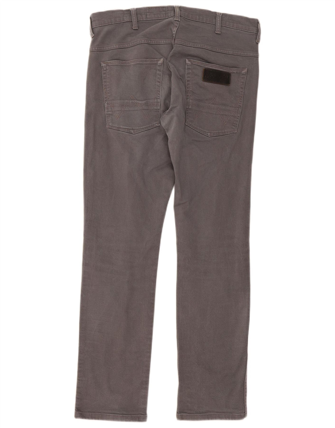 Wrangler Mens Spencer Slim Straight Jeans W32 L32 Grey Cotton