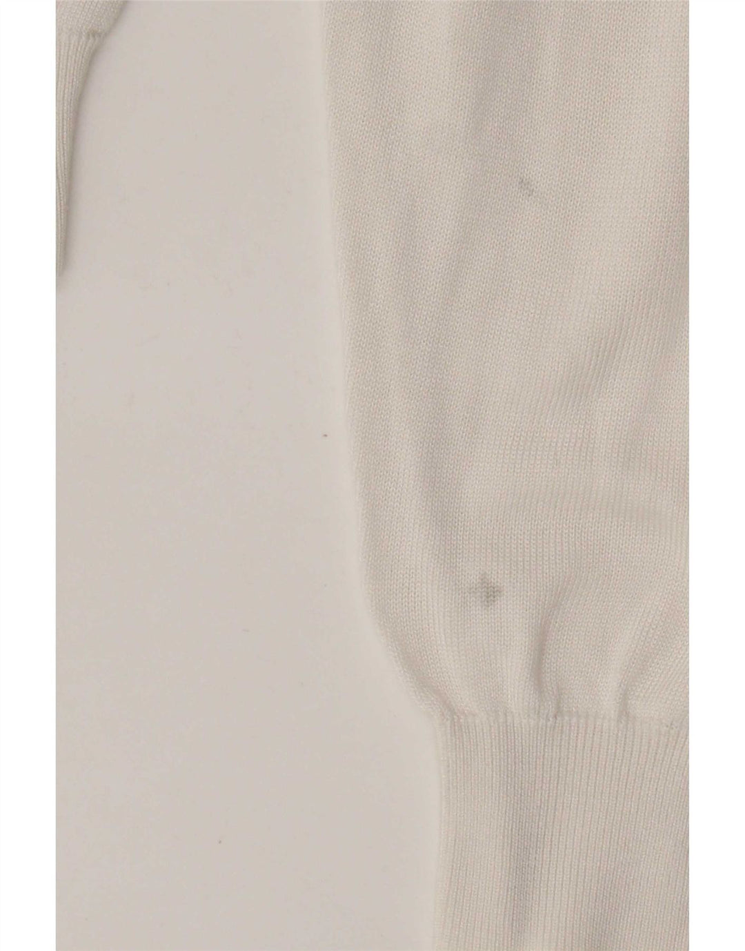 Trussardi Mens V-Neck Jumper Sweater XS White