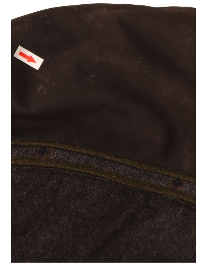 Torras Mens Bomber Jacket IT 58 4XL Grey Wool