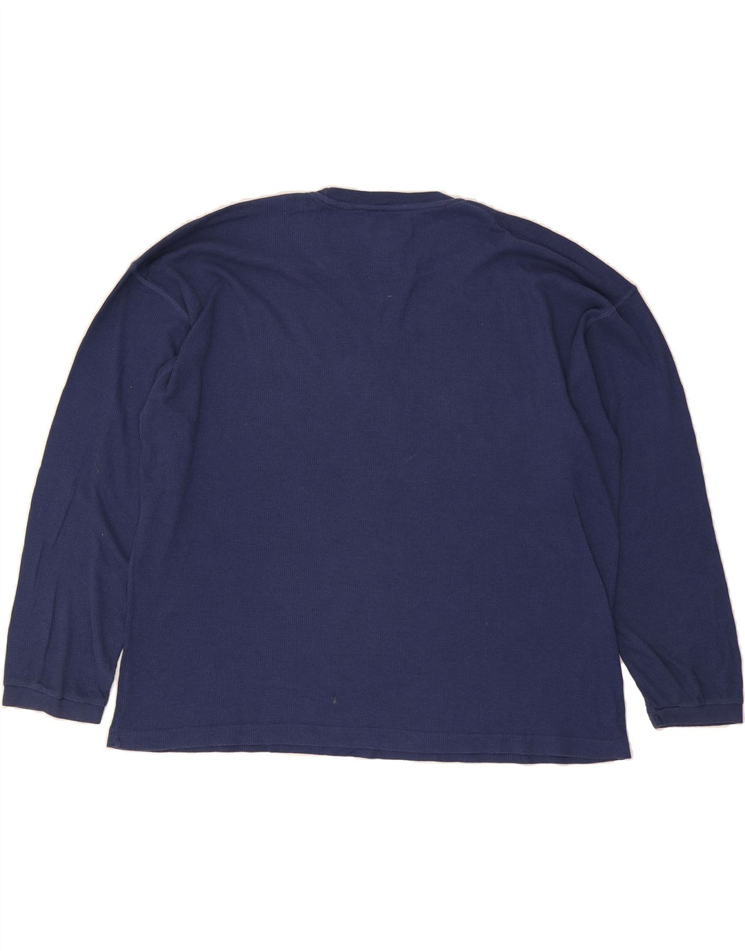 CHAPS Mens Top Long Sleeve XL Navy Blue Cotton Vintage Chaps and Second-Hand Chaps from Messina Hembry 