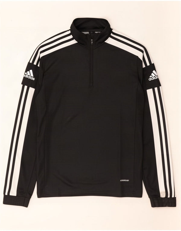 Adidas Mens Aeroready Graphic Top Long Sleeve Small Black Colourblock