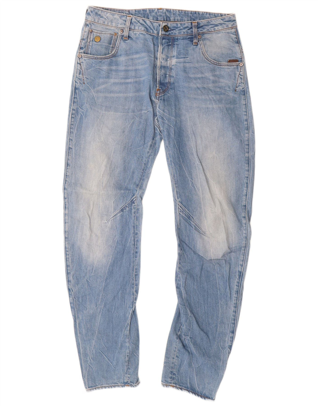 G-Star Mens 3D Arc Slim Jeans W30 L32 Blue Cotton