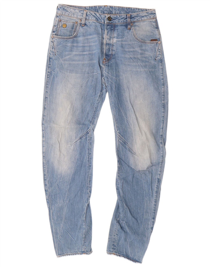 G-Star Mens 3D Arc Slim Jeans W30 L32 Blue Cotton