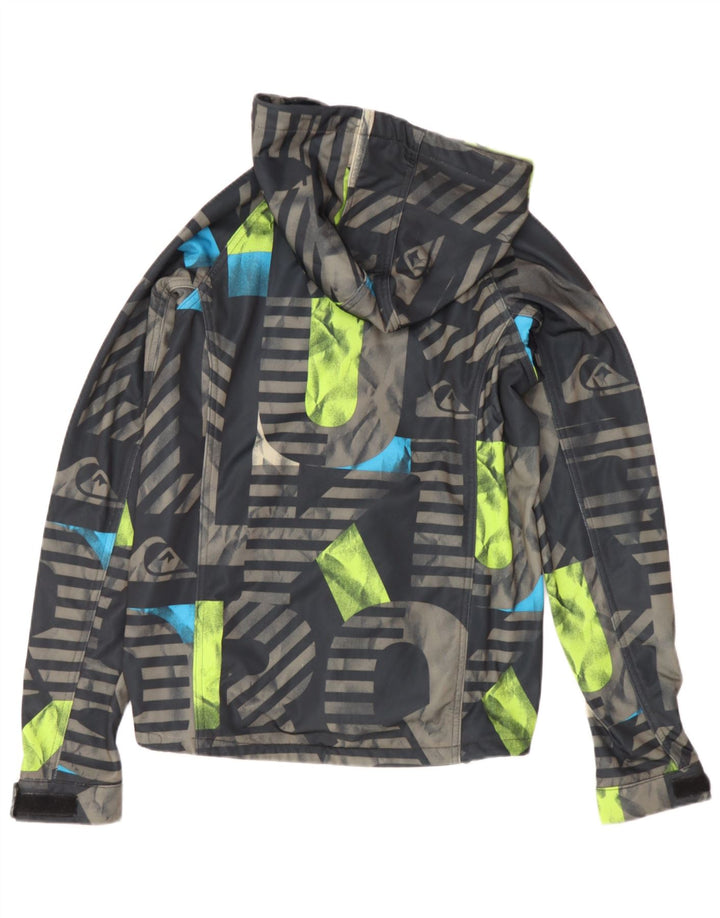 Quiksilver Boys Graphic Windbreaker Jacket 13-14 Years Multicoloured