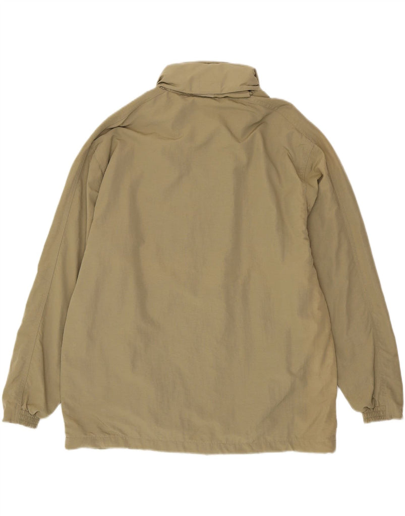DIADORA Mens Oversized Rain Jacket UK 38 Medium Beige Polyamide Vintage Diadora and Second-Hand Diadora from Messina Hembry 