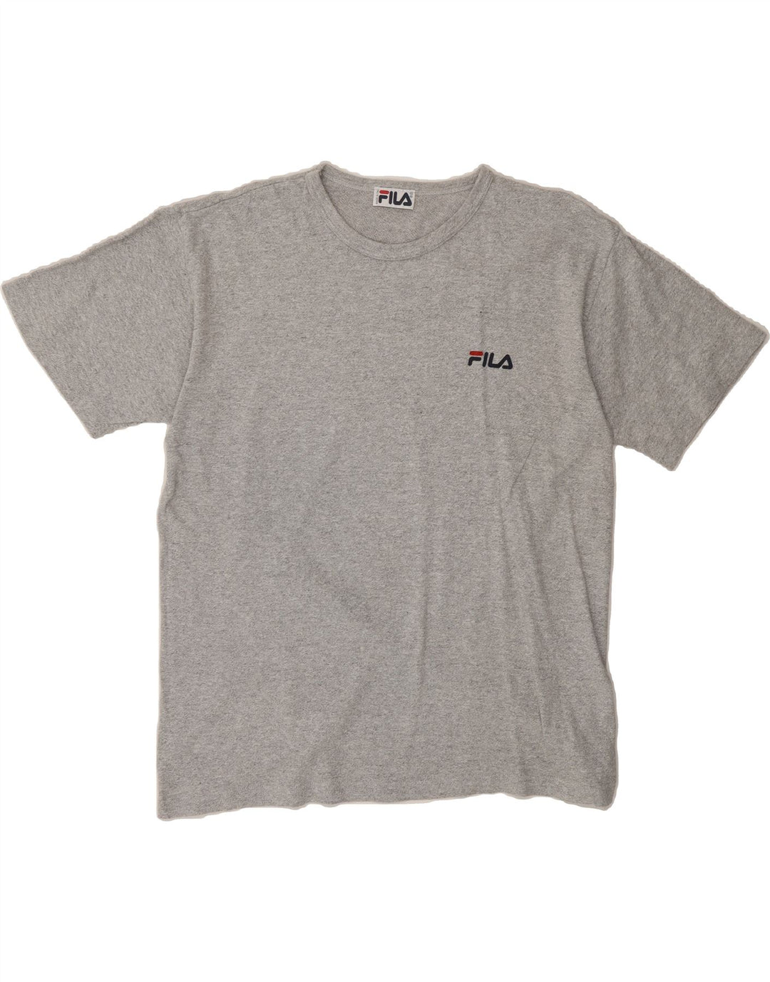 FILA Mens T-Shirt Top Large Grey Vintage Fila and Second-Hand Fila from Messina Hembry 