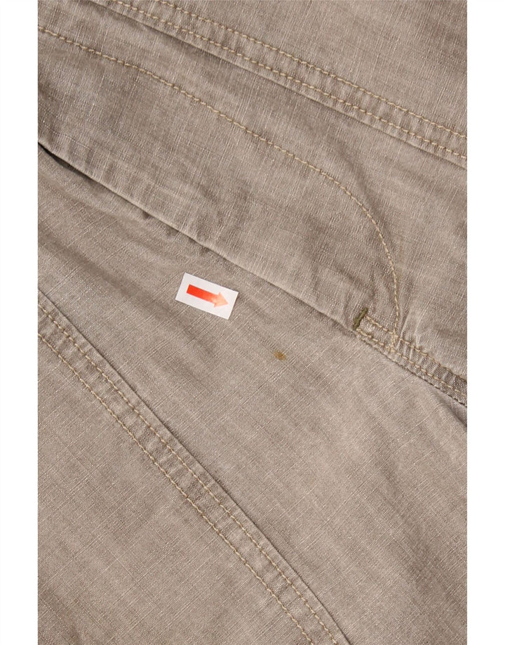 MARLBORO CLASSICS Mens Casual Shorts W33 Medium Grey Cotton